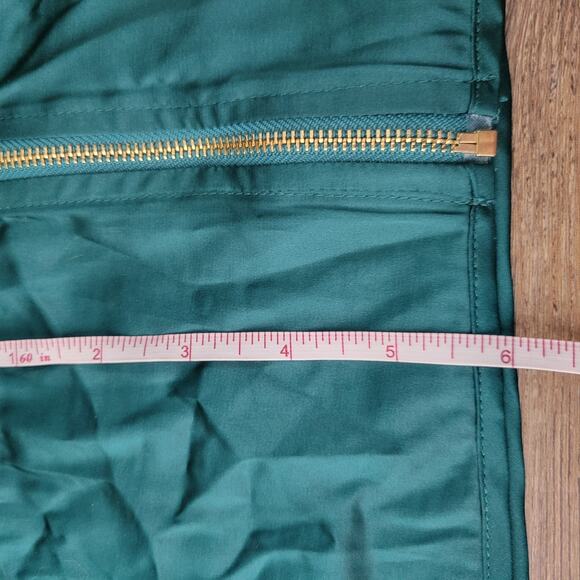 Cider Solid Press Crease Crop Tank Top – Green Ribbed Knit (Size XL, NWT) - Picture 8 of 14